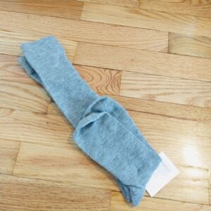 NWT xhilaration knee high grey sock size 4-10